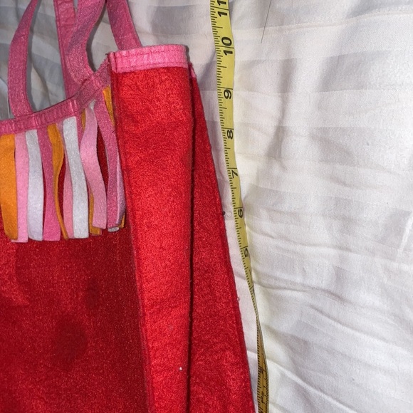 American Girl x bath and body works collab Y2K felt fringe bag - Picture 3 of 3